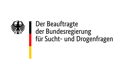 Logo Amt Bundesregierung für Sucht und Drogen